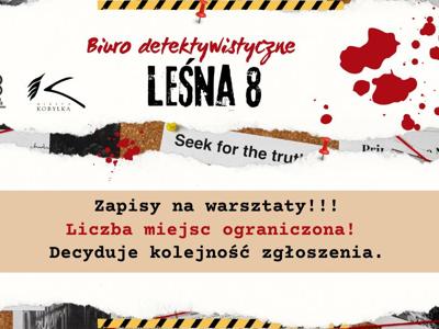 plakat informujący o zapisach