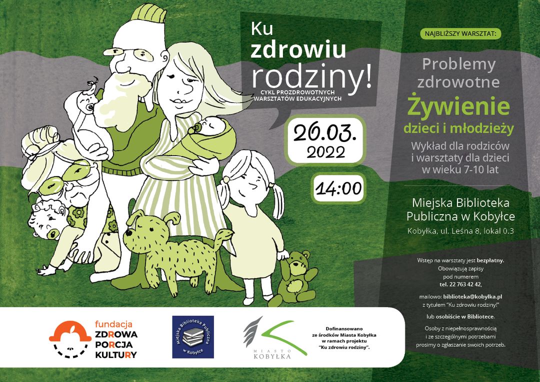 plakat informujący o warsztatach