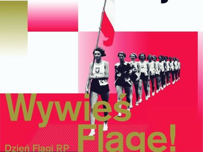 plakat Wywieś Flagę