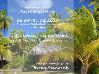 plakat informujący o wystawie