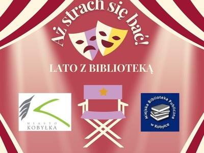 logo półkolonii z Biblioteką