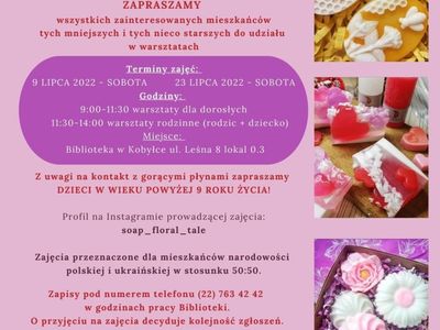 plakat informujący w języku polskim