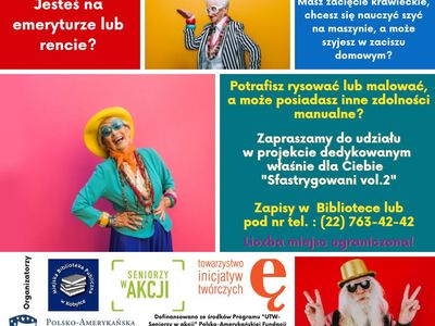 plakat informujący o projekcie