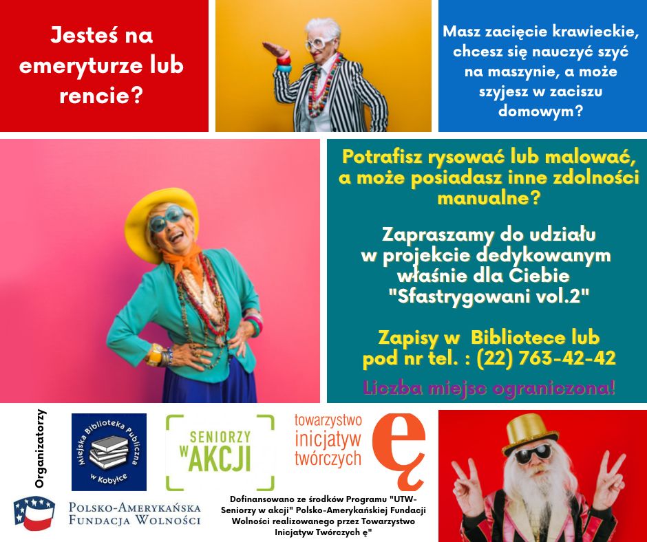 plakat informujący o projekcie