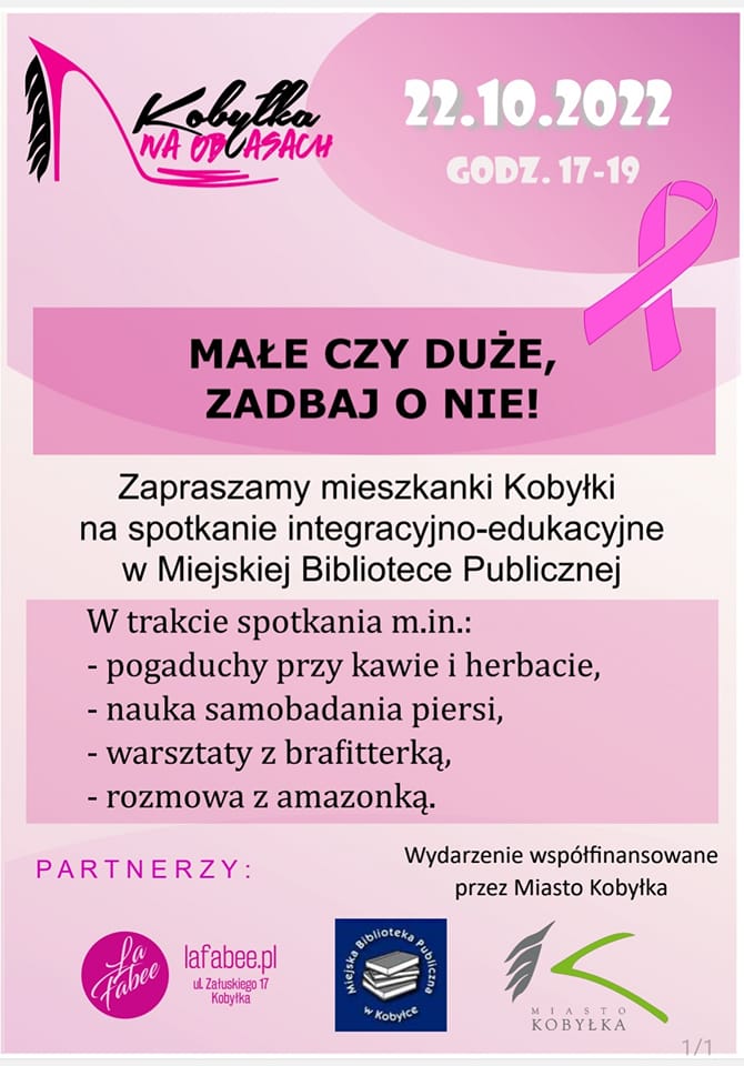 plakat informujący o wydarzeniu