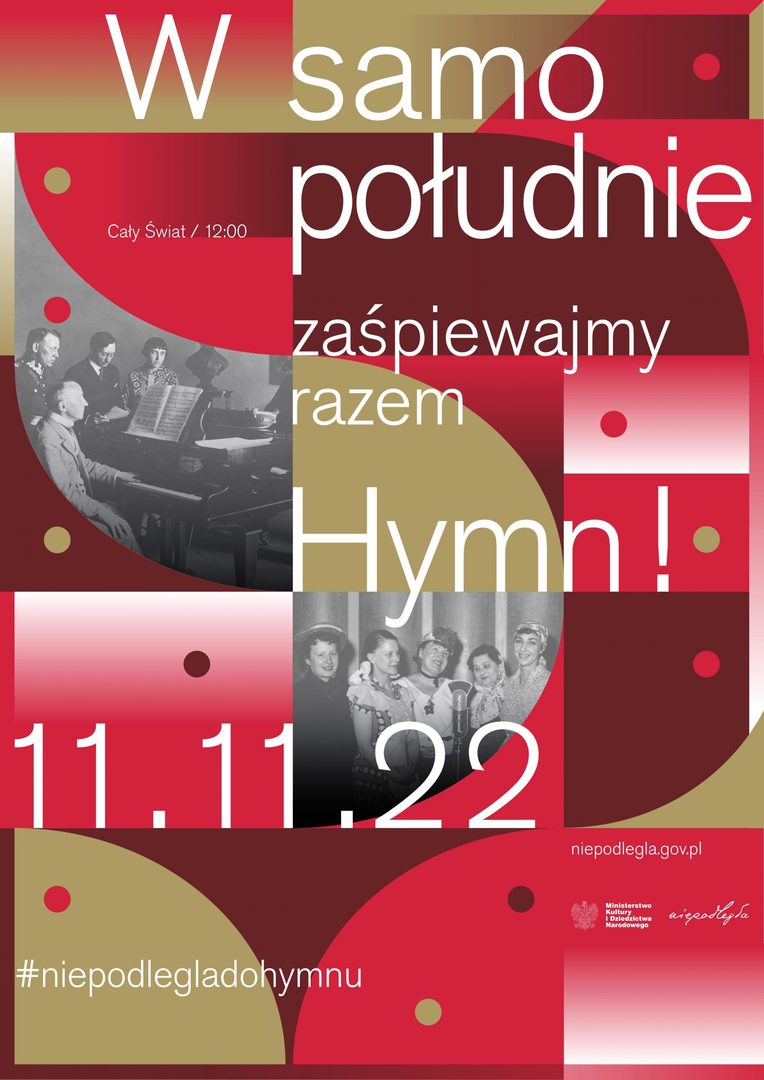 plakat Niepodległa do hymnu