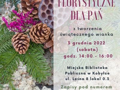 plakat informujący o warsztatach