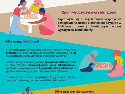 Logo przedstawiające ludzi grających w gry planszowe.