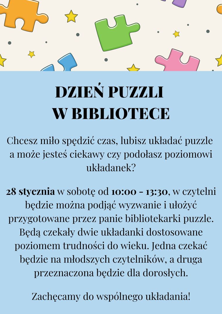 plakat informujący o akcji