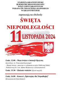 Obchody Święta Niepodległości 2024r.