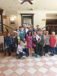 Wyjazd seniorów do Hotelu „Ognisty Park” w Ogonkach (7 sierpnia 2023 r.)