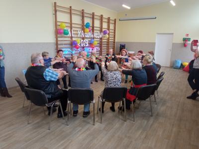 Bal karnawałowy dla uczestników III edycji projektu „Aktywny Senior” (17 lutego 2023 r.)