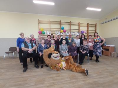 Bal karnawałowy dla uczestników III edycji projektu „Aktywny Senior” (17 lutego 2023 r.)