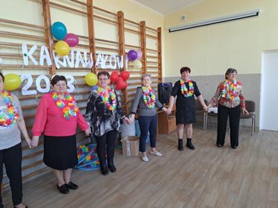 Bal karnawałowy dla uczestników projektu pt. „Klubu Seniora Aktywnie” (14 lutego 2023 r.)