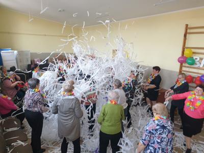 Bal karnawałowy dla uczestników projektu pt. „Klubu Seniora Aktywnie” (14 lutego 2023 r.)