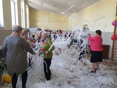 Bal karnawałowy dla uczestników projektu pt. „Klubu Seniora Aktywnie” (14 lutego 2023 r.)
