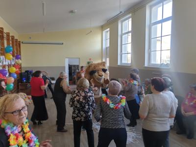 Bal karnawałowy dla uczestników projektu pt. „Klubu Seniora Aktywnie” (14 lutego 2023 r.)