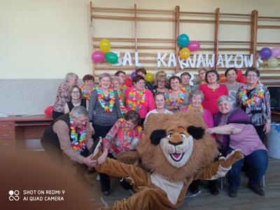 Bal karnawałowy dla uczestników projektu pt. „Klubu Seniora Aktywnie” (14 lutego 2023 r.)