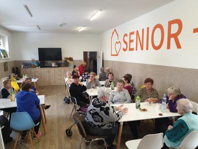 Zajęcia rytmiki z elementami muzykoterapii w ramach projektu „Klub Seniora Aktywnie” (7 lutego 2023 r.)
