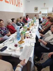 Pierwsze spotkanie w ramach projektu „Klub seniora aktywnie” (31 stycznia 2023 r.)