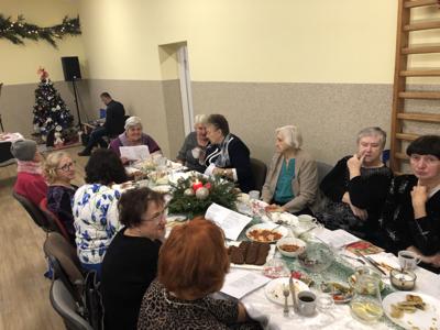 Wigilia w Klubie Seniora (15 grudnia 2023 r.)