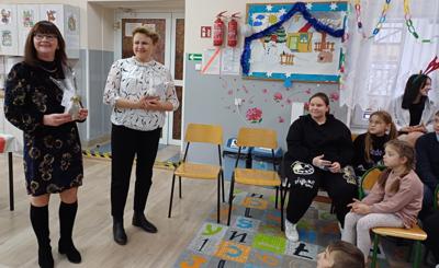 Kolędowanie w Świetlicy Socjoterapeutycznej „Dom” (19 grudnia 2023 r.)