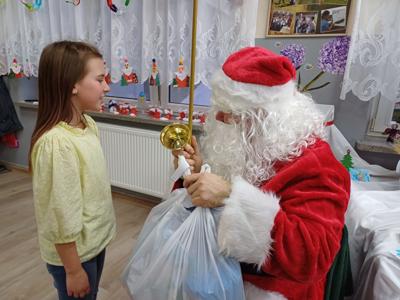 Kolędowanie w Świetlicy Socjoterapeutycznej „Dom” (19 grudnia 2023 r.)
