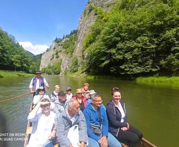 Wizyta seniorów z Klubu Seniora w Czarnym Dunajcu (13-16 czerwca 2024 r.)