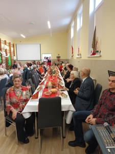Spotkanie wigilijne w Klubie Seniora (12 grudnia 2024 r.)