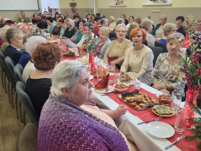 Spotkanie wigilijne w Klubie Seniora (12 grudnia 2024 r.)