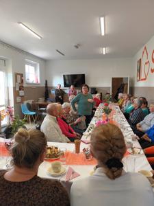 Inauguracja pierwszej edycji zajęć w Klubie Seniora w ramach projektu pt. „Usługi społeczne dla Seniorów” (13 marca 2025 r.)