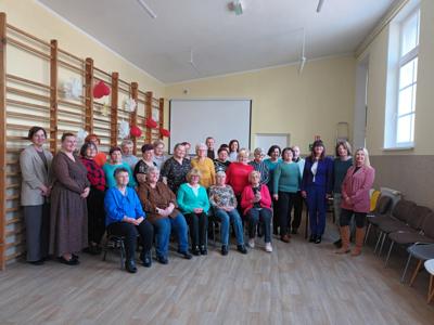 Inauguracja pierwszej edycji zajęć w Klubie Seniora w ramach projektu pt. „Usługi społeczne dla Seniorów” (13 marca 2025 r.)