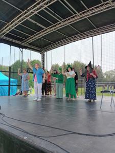 Miejsko-Gminny Ośrodek Pomocy Społecznej w Węgorzewie na Festynie Rodzinnym w ramach XXVII Warmińsko-Mazurskich Dni Rodziny