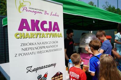 Miejsko-Gminny Ośrodek Pomocy Społecznej w Węgorzewie na Festynie Rodzinnym w ramach XXVII Warmińsko-Mazurskich Dni Rodziny