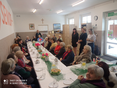 Pierwsze spotkanie osób zakwalifikowanych do Klubu Seniora (4 grudnia 2023 r.)