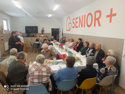 Pierwsze spotkanie osób zakwalifikowanych do Klubu Seniora (4 grudnia 2023 r.)