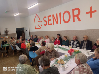 Pierwsze spotkanie osób zakwalifikowanych do Klubu Seniora (4 grudnia 2023 r.)