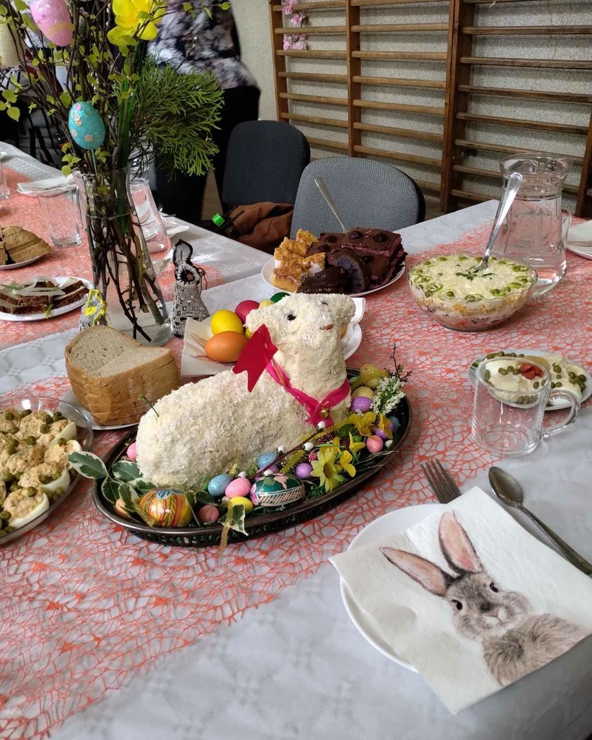 Śniadanie Wielkanocne w Klubie Seniora (marzec 2024 r.)