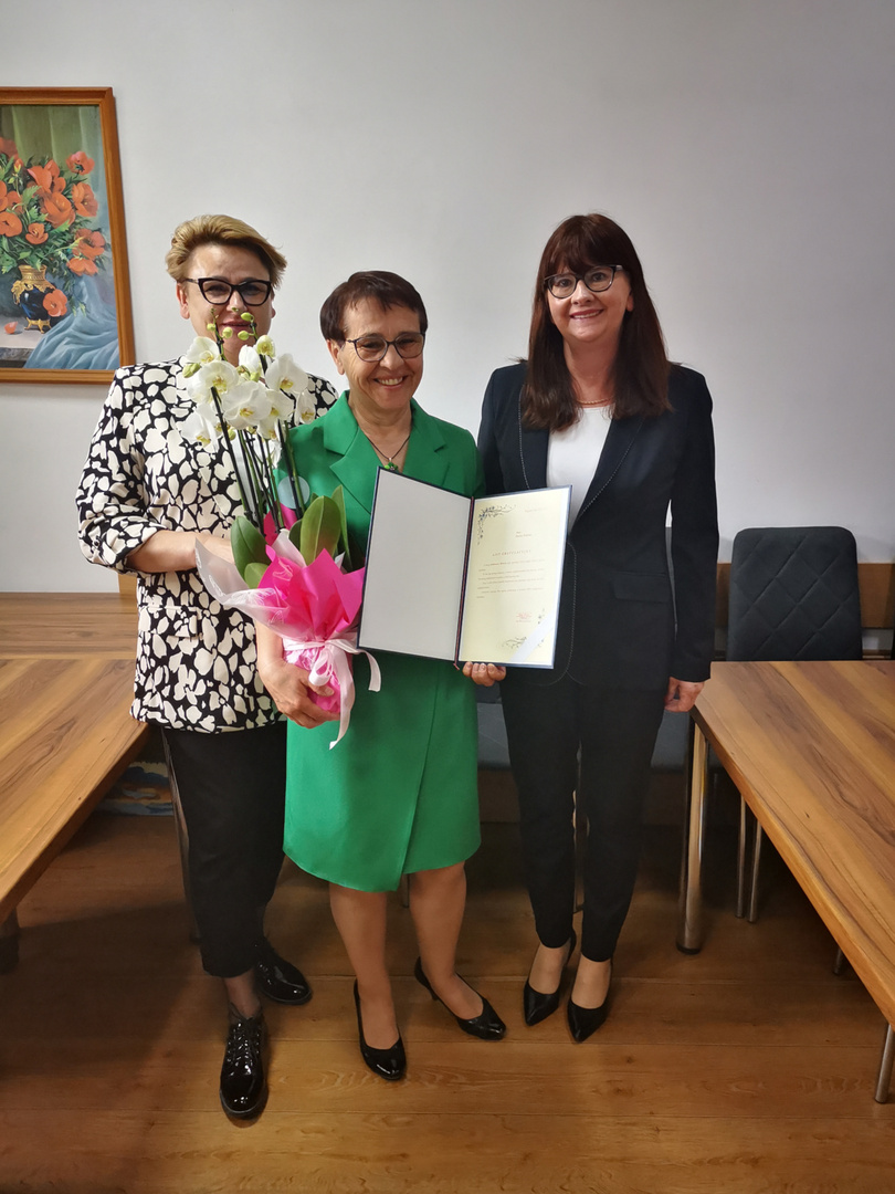 Jubileusz 40-lecia pracy zawodowej.
