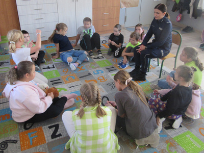 Spotkanie z Policją w Świetlicy Socjoterapeutycznej „Dom”