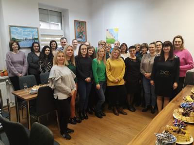 Pożegnanie pracownika odchodzącego na emeryturę (18 grudnia 2024 r.)