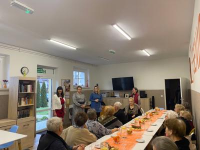 Inauguracyjne spotkanie osób zakwalifikowanych do Klubu Seniora