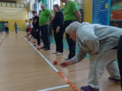 Pierwszy Turniej Drużynowy Ligi Bocci Osób Niepełnosprawnych i Seniorów