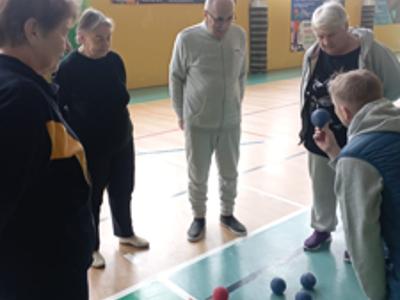 Pierwszy Turniej Drużynowy Ligi Bocci Osób Niepełnosprawnych i Seniorów