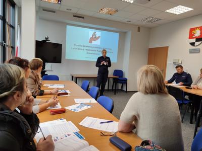 Spotkanie osób uprawnionych do wszczynania procedury Niebieskie Karty (11 kwietnia 2025 r.)