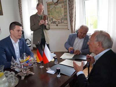 Deklaracja dalszej współpracy dot. Stacji Socjalnej Joannitów w Węgorzewie