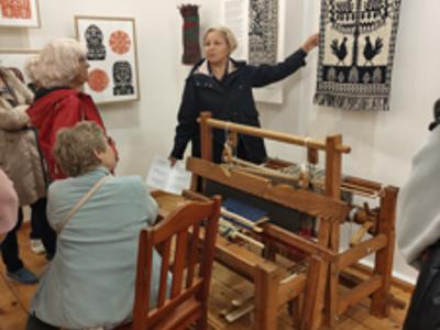 Podróż w czasie – wizyta Klubu Seniora w Muzeum Kultury Ludowej w Węgorzewie