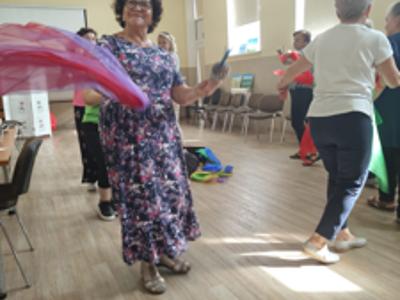 Choreoterapia w Klubie Seniora