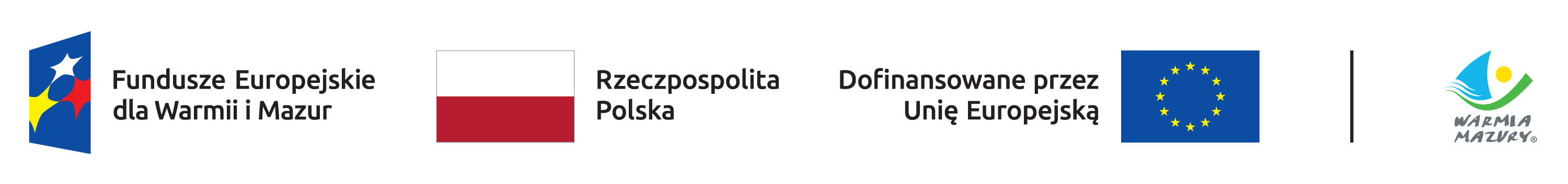 Logo Fundusze Europejskie dla Warmii i Mazur