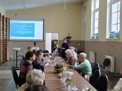 Spotkanie z Policją i ZUS w Klubie Seniora – o bezpieczeństwie osób starszych